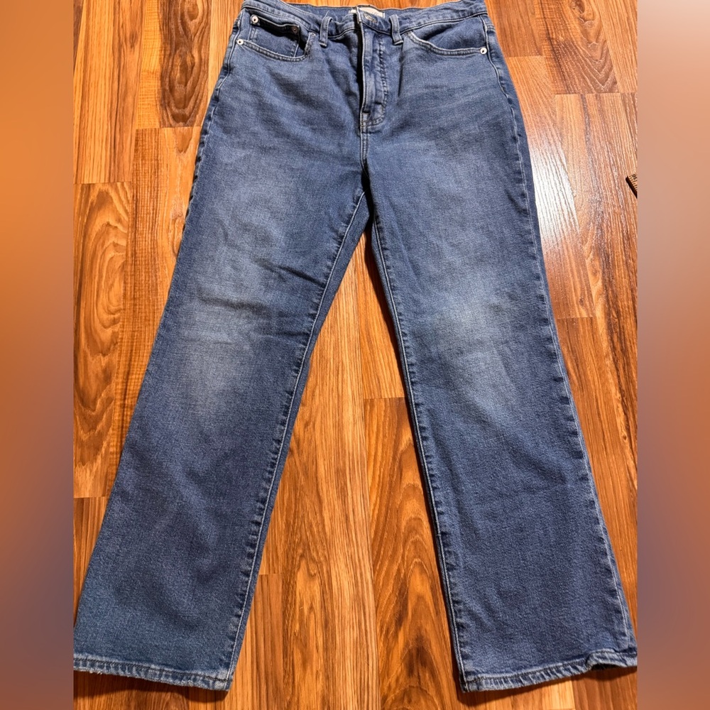 Madewell Slim Demi Crop Boot Jean size 29
